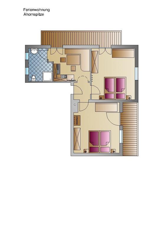 Landhaus Tyrol Mayrhofen Habitación foto